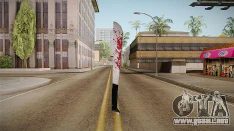 Friday The 13th - Jason Voorhees Machete para GTA San Andreas