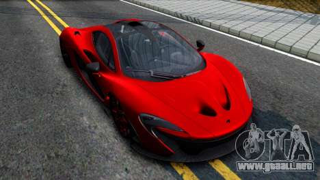 McLaren P1 2015 para GTA San Andreas