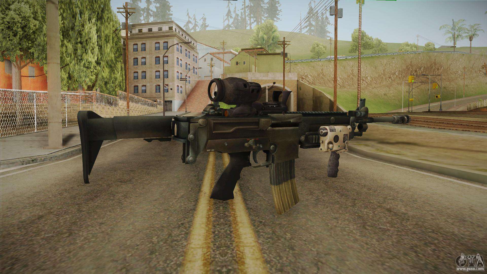 Battlefield 4 U 100 Mk5 Para Gta San Andreas