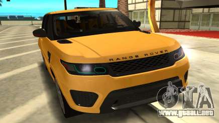 Land Rover Range Rover Sport Supercharged para GTA San Andreas