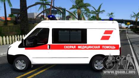 Ford Transit "Ambulancia" para GTA San Andreas