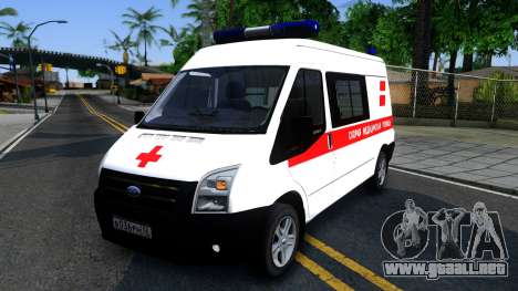 Ford Transit "Ambulancia" para GTA San Andreas