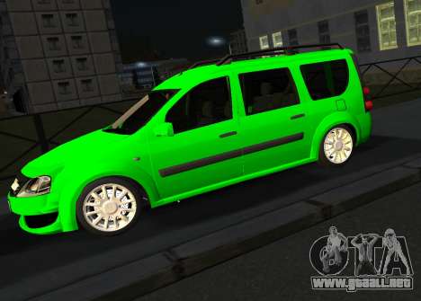 Lada Largus para GTA San Andreas