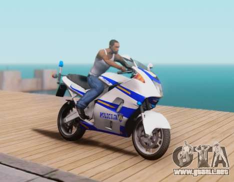 Croatian Police Bike para GTA San Andreas