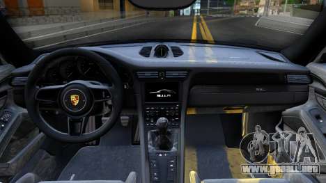 Porsche 911 R 2016 para GTA San Andreas