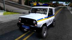 UAZ Hunter Policía de Ucrania para GTA San Andreas