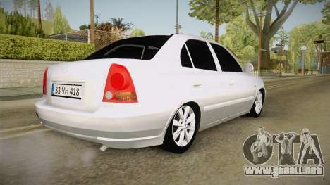 Hyundai Accent GLE para GTA San Andreas