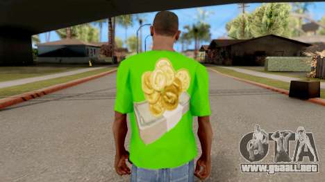 T-Shirt Money para GTA San Andreas