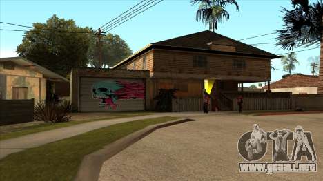 HD la imagen en el garaje para GTA San Andreas