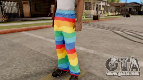 Iridiscente pantalones para GTA San Andreas