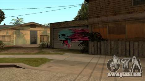 HD la imagen en el garaje para GTA San Andreas