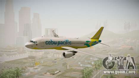 Airbus A320-214 - RP-C3242 (NC) Cebu Pacific para GTA San Andreas