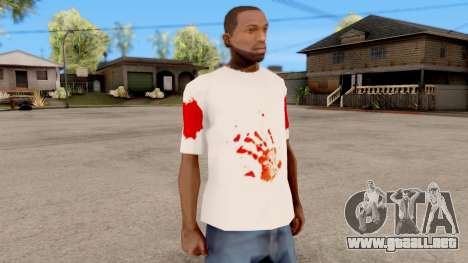 T-Shirt Jason Voorhees Style para GTA San Andreas