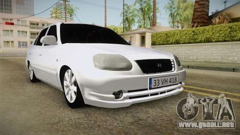 Hyundai Accent GLE para GTA San Andreas