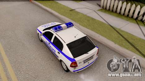 Opel Astra G Bulgarian Police para GTA San Andreas