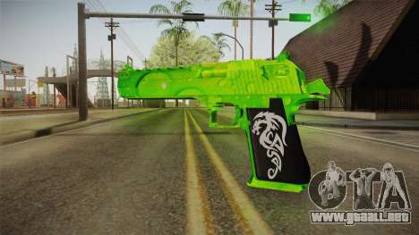 Green Weapon 1 para GTA San Andreas