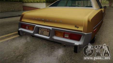 Plymouth Fury Salon (RL41) 1978 HQLM para GTA San Andreas