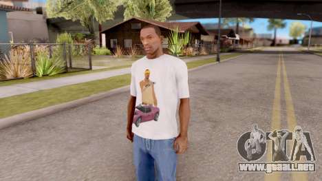 New T-Shirt para GTA San Andreas