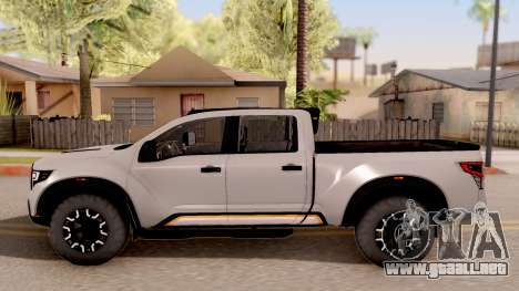 Nissan Titan Warrior 2017 para GTA San Andreas