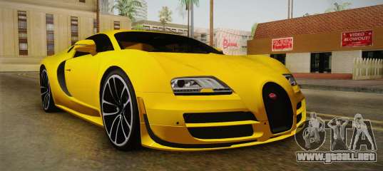 Bugatti Veyron para GTA San Andreas