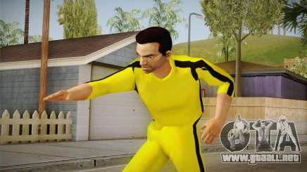 GTA LCS - Tony Yellow Jump Suit para GTA San Andreas