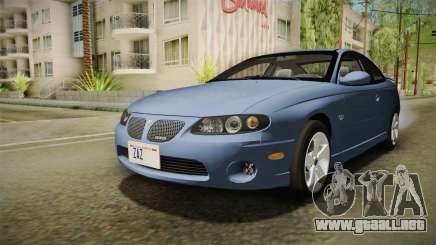 Pontiac GTO Tunable para GTA San Andreas