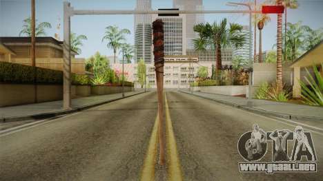 Lucille Negan Baseball Bat The Walking Dead para GTA San Andreas