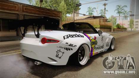 Mazda MX-5 ND Pandem 2016 para GTA San Andreas