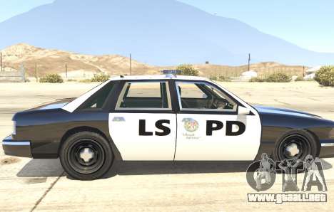 Coche de policía de GTA San Andreas