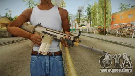 Battlefield 4 FN SCAR-H para GTA San Andreas