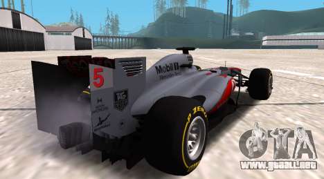 McLaren MP4-28 2013 para GTA San Andreas