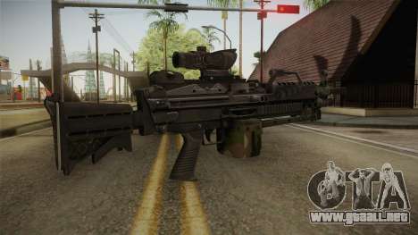 M249 Light Machine Gun v4 para GTA San Andreas