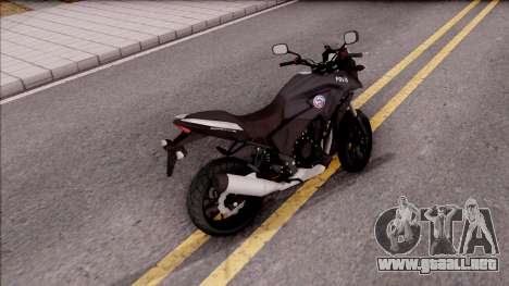 Honda CB500X Turkish Police Motorcycle para GTA San Andreas