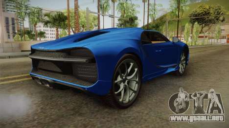 Bugatti Chiron Spyder para GTA San Andreas