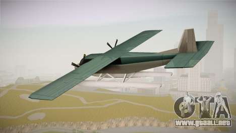 Beagle Sea Plane para GTA San Andreas
