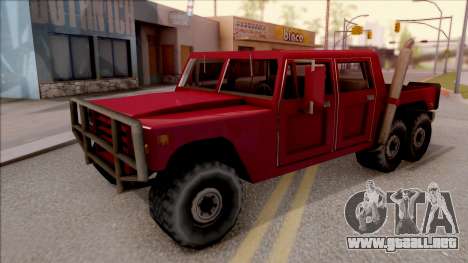 Patriot 6x6 para GTA San Andreas