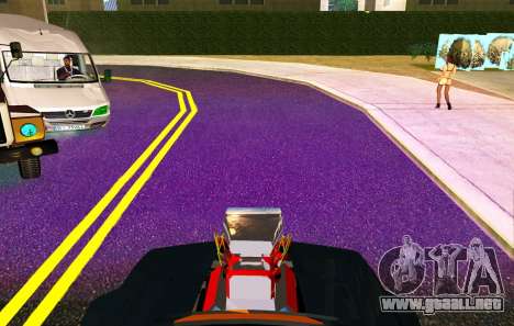 XeNON Hid 30000K PuRple para GTA San Andreas