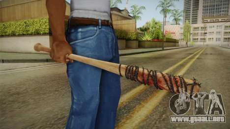 Lucille Negan Baseball Bat The Walking Dead para GTA San Andreas