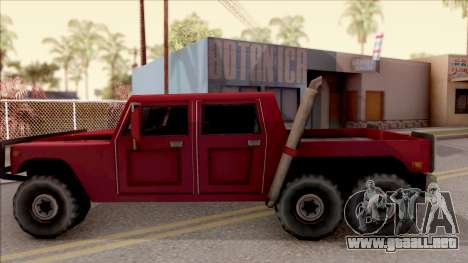 Patriot 6x6 para GTA San Andreas