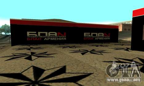 BPAN Armenia garaje en SF para GTA San Andreas