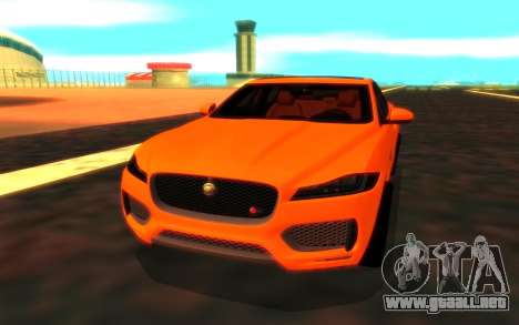 Jaguar F-Pace para GTA San Andreas
