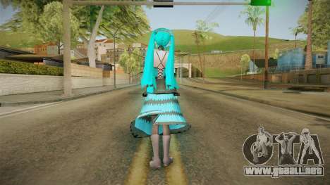 Xsetus Miku Skin v1 para GTA San Andreas