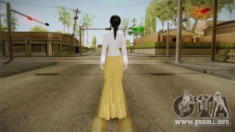 Kebaya Girl Skin para GTA San Andreas