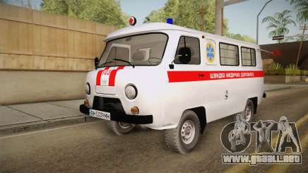 UAZ-452 de la Ambulancia de la ciudad de Odessa para GTA San Andreas