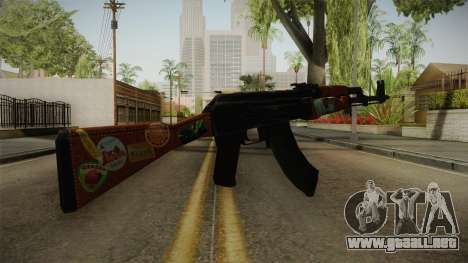CS: GO AK-47 Jet Set Skin para GTA San Andreas