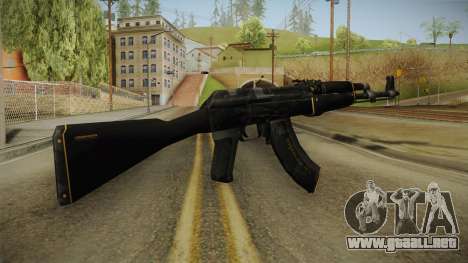 CS: GO AK-47 Elite Build Skin para GTA San Andreas