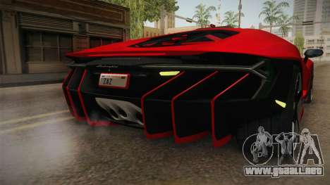 Lamborghini Centenario LP770-4 v2 para GTA San Andreas