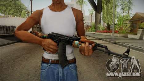 CS: GO AK-47 Jet Set Skin para GTA San Andreas