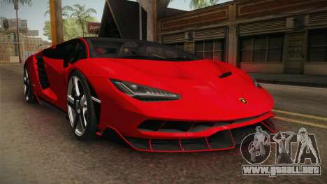 Lamborghini Centenario LP770-4 v2 para GTA San Andreas