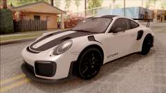 Porsche 911 GT2 RS Weissach Package SA Plate para GTA San Andreas
